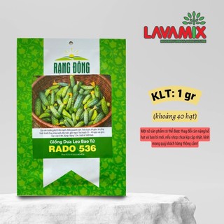 Hạt giống Dưa Leo Bao Tử Rado 536 hiệu Rạng Đông năng suất cao, dễ chăm sóc | Green House