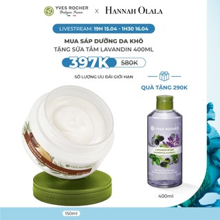 Mua Sáp dưỡng da khô Yves Rocher 150ml tặng Sữa tắm Lavandin Blackberry 400ml