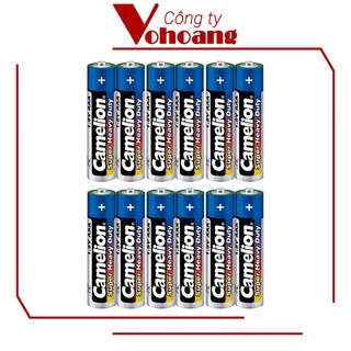 12 pin Camelion AAA R03P không sạc (Bạc)