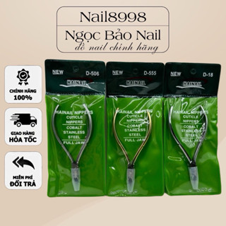 Kềm Nhặt Da HAINAIL Bán Nguyệt , Kiềm D555 Làm Móng Nail