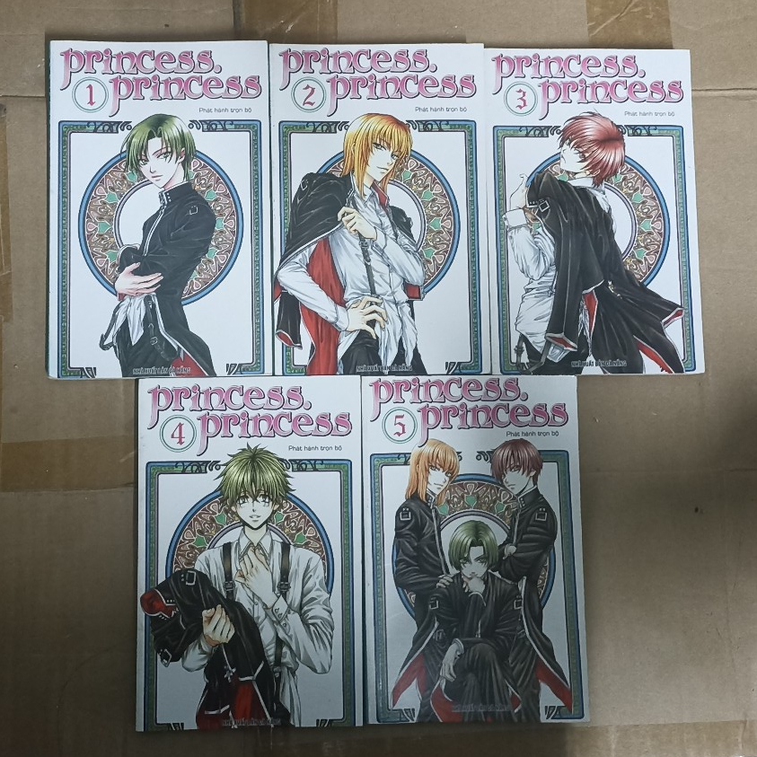 Princess. Princess tap 1-5 (unseal)