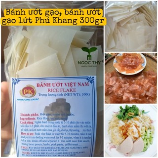Bánh ướt khô gạo trắng/gạo lứt Phú Khang tiện lợi 300gr/gói