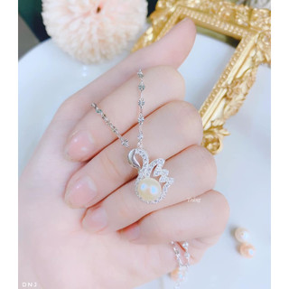 Dây chuyền thiên nga bạc