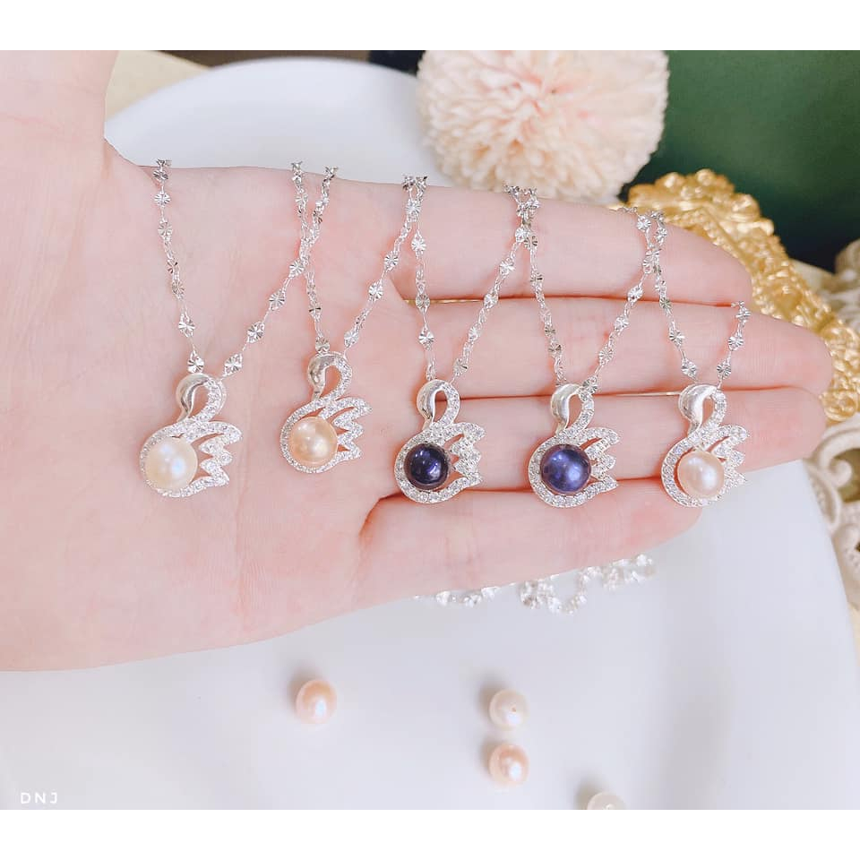 Dây chuyền thiên nga bạc