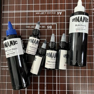 Mực xăm đen chính hãng dynamic - chai chiết 1oz-30ml