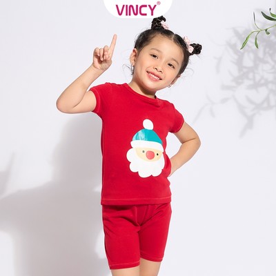 Bộ Đồ Short Thun Cho Bé Vincy KST050W11