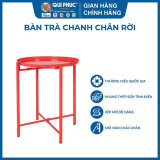  Bàn trà chanh, cà phê xếp gọn sắt sơn Qui Phúc chân rời