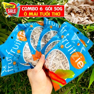 [COMBO 6 Gói] Ô Mai Giun Thái Lan Gói 50g - Xí Muội Đu Đủ Sợi - Món Ăn Vặt Tuổi Thơ