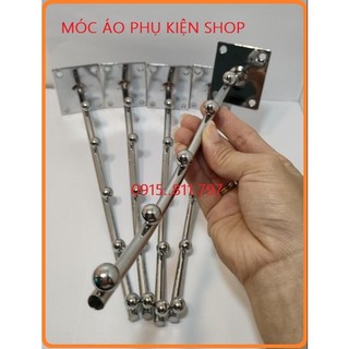 Móc bi gắn tường - móc bi cài lên thanh inox - tay bi chuyên dùng cho các Shop, hàng loại 1