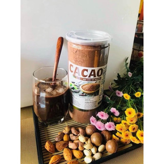Bột cacao ĐăkLăk nguyên chất 100% hũ 500gr đặc sản Tây Nguyên