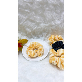 Hộp cột tóc handmade vải lụa nhiều màu cho bé