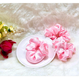 Hộp cột tóc handmade vải lụa nhiều màu cho bé
