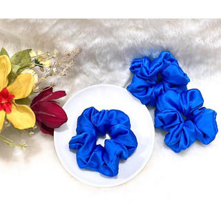 Hộp cột tóc handmade vải lụa nhiều màu cho bé