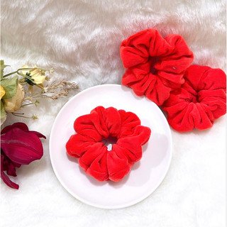 Hộp cột tóc handmade vải lụa nhiều màu cho bé