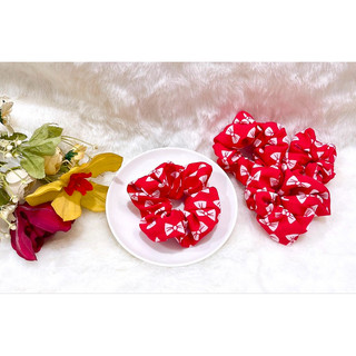 Hộp cột tóc handmade vải lụa nhiều màu cho bé