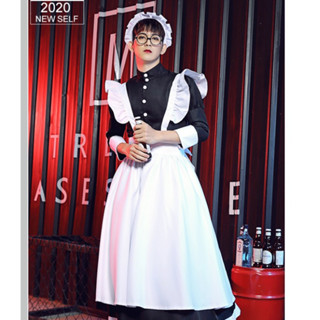 [HN-Hỏa tốc]Bộ Maid Trang phục cosplay hầu gái dáng dài cho nam và nữ