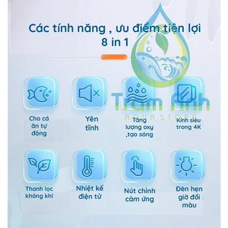 YEE Bể cá để bàn thông minh đa chức năng  - decor.