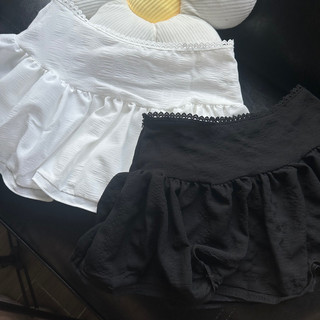 (NEW ARRIVAL) PUMP COQUETTE DEROSE SKIRT - Chân Váy Cạp Trễ Xoè Phồng Gần Giống Quả Bí Có Ren Ở Lưng Siêu Mềm (2 MÀU)