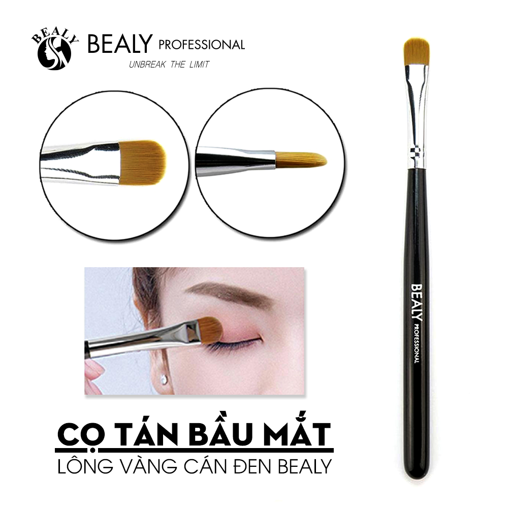 CỌ SƠN MÓNG ĐẦU XÉO CÁN ĐEN LÔNG VÀNG BEALY #6
