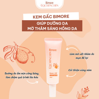 Kem Gấc Bimore Giúp Dưỡng Da Mờ Thâm Sáng Hồng Da Tuýp 50ml