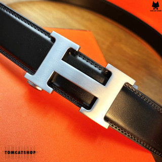 "HÀNG HÃNG CAO CẤP"➡Thắt lưng nam da bò thắt lưng Hàng Hiệu Bạc FULLBOX sang trọng lịch lãm