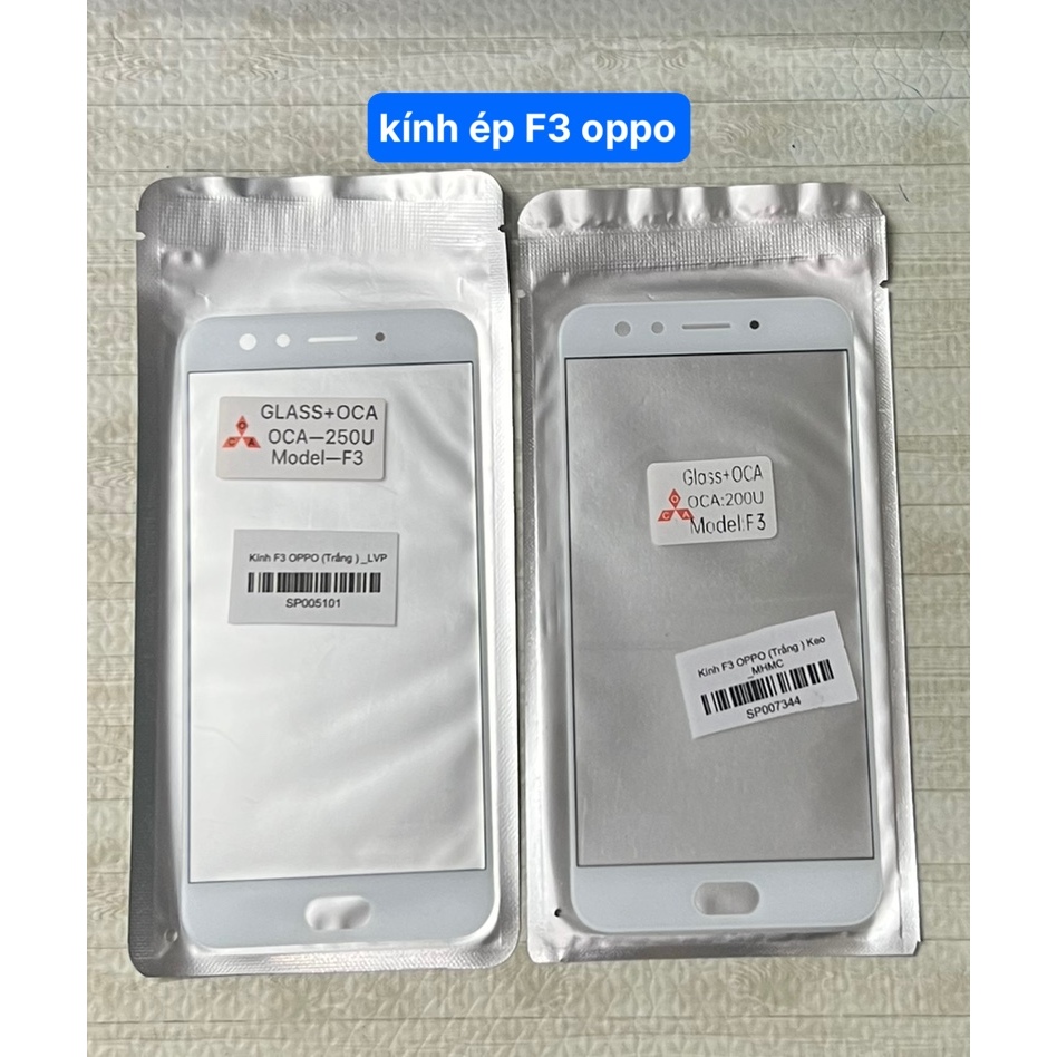 kính ép F3 oppo (keo)