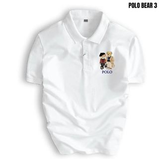 Áo Thun Polo Nam POLO BEAR chất CVC cá sấu cao cấp, thiết kế trẻ trung, chuẩn form thanh lịch
