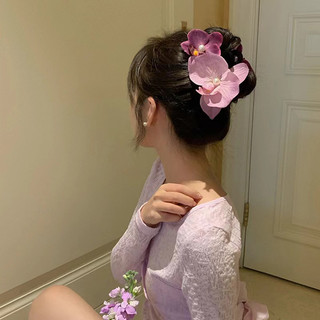 Kẹp tóc hoa lan hồ điệp hot hit 2024