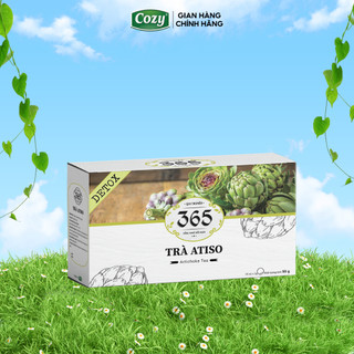 Trà Atiso Túi Lọc Thảo Mộc 365 Cozy Hỗ Trợ Thanh Nhiệt Mát Gan (25 túi x 2g)
