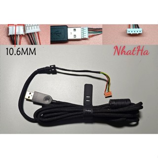 Dây chuột zin thay thế cho chuột Gaming Zowie EC2, Zowie EC3, Zowie S1, S2 bện dù mềm