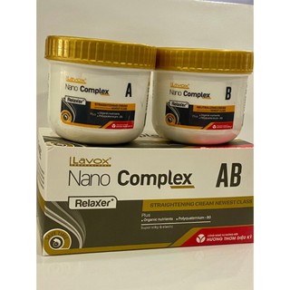 Thuốc duỗi LAVOX NANO COMPLEX AB ( 150ml x 2 hũ ) (hộp)