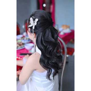 Hoa cài set 3 cánh bướm nhũ(mới)
