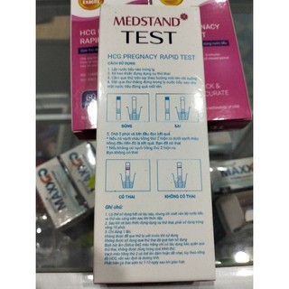 ( CHÍNH HÃNG) Que Thử Thai Medstand - hộp 1 Test