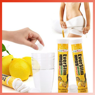 Viên sủi hỗ trợ giảm cân Hàn Quốc Everslim (tuýp/18 viên)