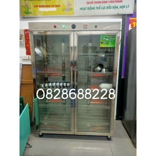 Tủ sấy bát đĩa, khay 2 cánh