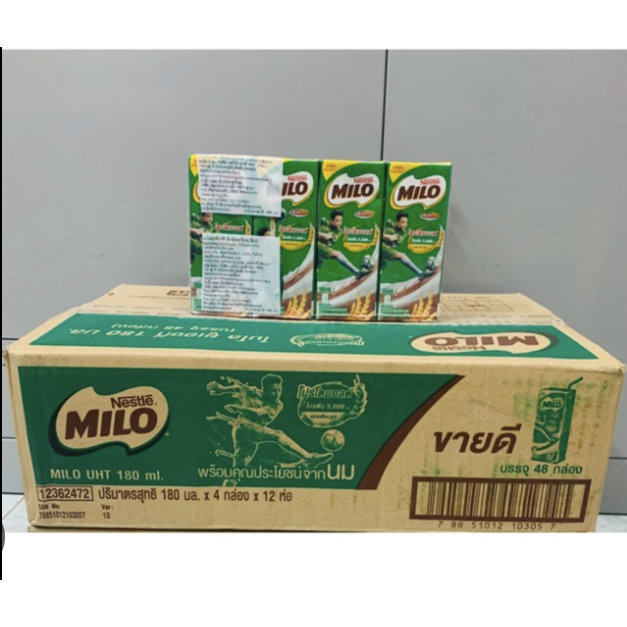 1 THÙNG SỮA MILO THÁI LAN - 170ML X 4 LỐC