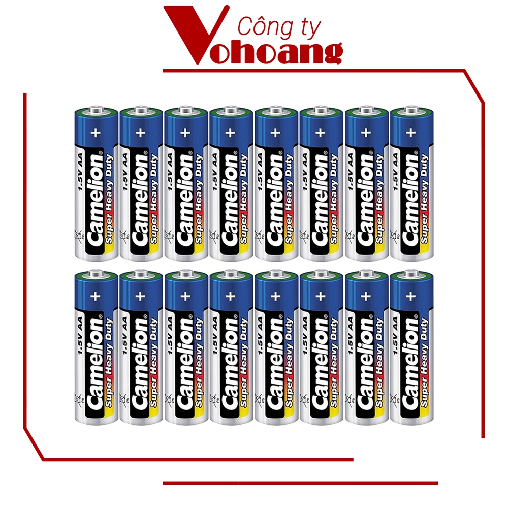 16 pin Camelion AA R6P không sạc (Bạc)
