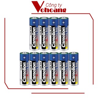 10 pin Camelion AA R6P không sạc (Bạc)