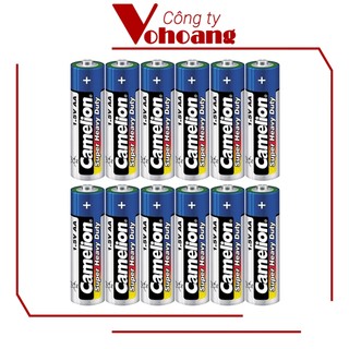 12 pin Camelion AA R6P không sạc (Bạc)