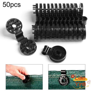 100 cái móc kẹp lưới bạt che nắng, Kẹp lưới che nắng cao cấp, Kẹp móc lưới bạt che nắng dụng cụ làm vườn