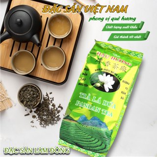 Trà Lá Dứa Cao Cấp - Thương hiệu Hậu Hương - Đặc sản Lâm Đồng - 50G/Gói - Kingsmart