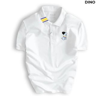 Áo Thun Polo Nam Nữ Unisex DINO chất CVC cá sấu cao cấp, thiết kế trẻ trung, cá tính, cuốn hút