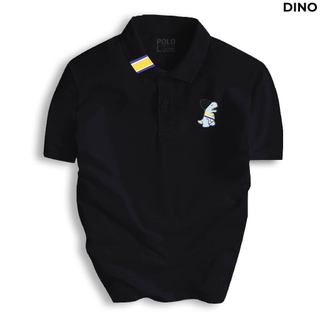 Áo Thun Polo Nam Nữ Unisex DINO chất CVC cá sấu cao cấp, thiết kế trẻ trung, cá tính, cuốn hút