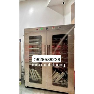 Tủ sấy bát đĩa, khay 2 cánh