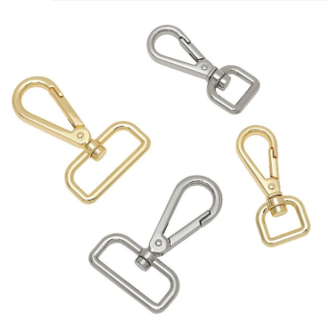 Khoen móc càng cua, móc quai chéo đủ màu, đủ kiểu, chuyên dùng cho túi xách, ba lô , ví cầm tay