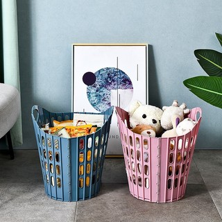 Giỏ Nhựa Đựng Đồ Giặt Đa Năng Có Thể Gấp Gọn Tiện Lợi Túi đựng quần áo Hộp đựng quần áo bẩn giỏ đựng đô có thể gâp MEILY