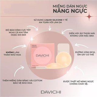  Miếng dán ngực Davichi Nhiệt Tự Thân - Nâng - Chống Mồ Hôi 