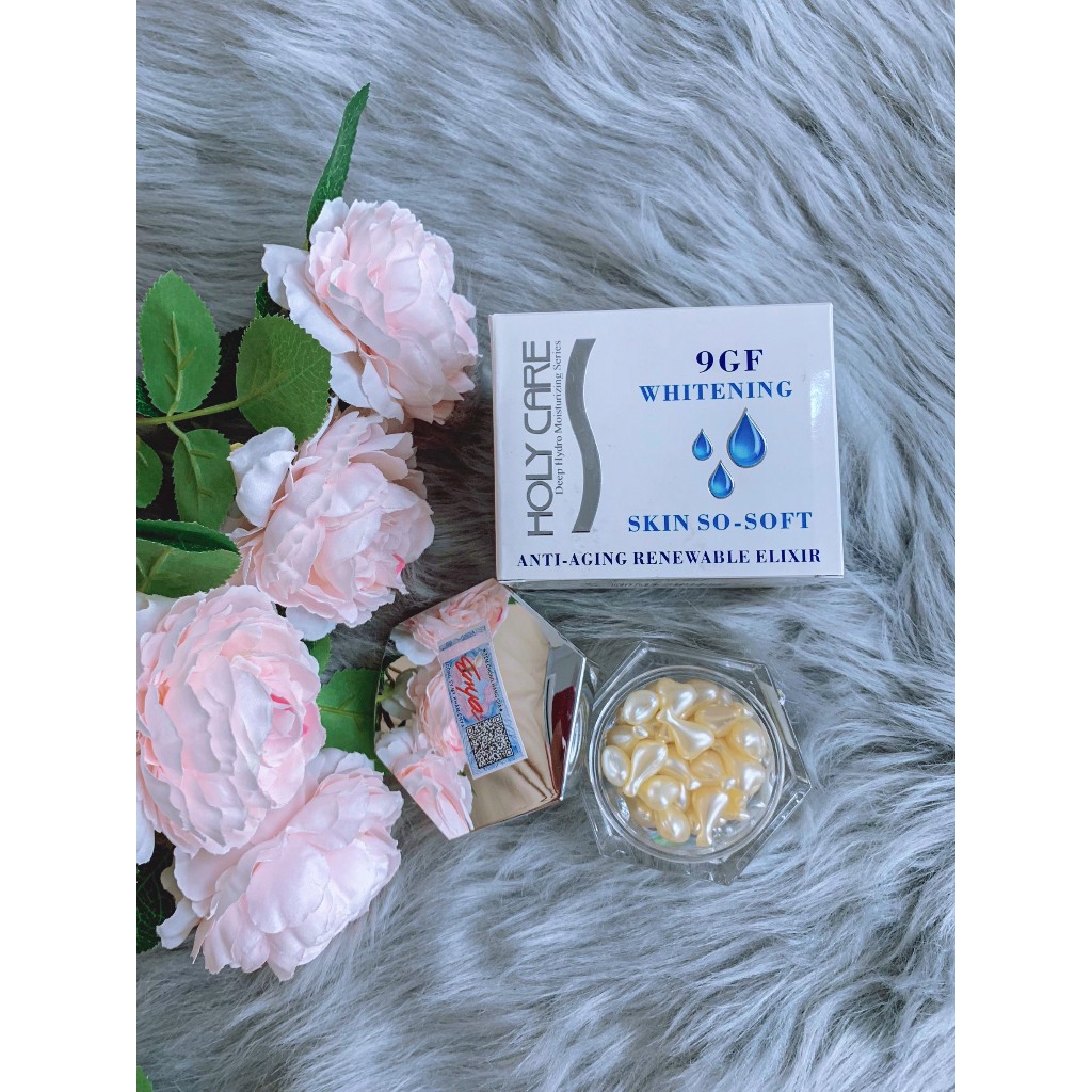 Holy Care viên tinh dầu dưỡng da 9GF dạng viên (40 viên)