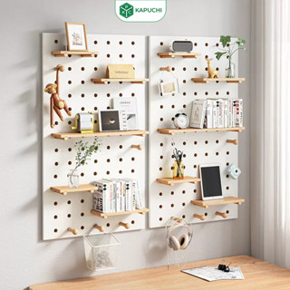 Bảng Pegboard, Giá treo tường có lỗ, Bảng lỗ treo tường decor mọi không gian KAPUCHI - GP295