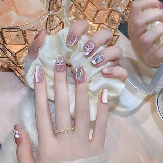 Mã 627 nails box 24 móng cao cấp đính đá 627